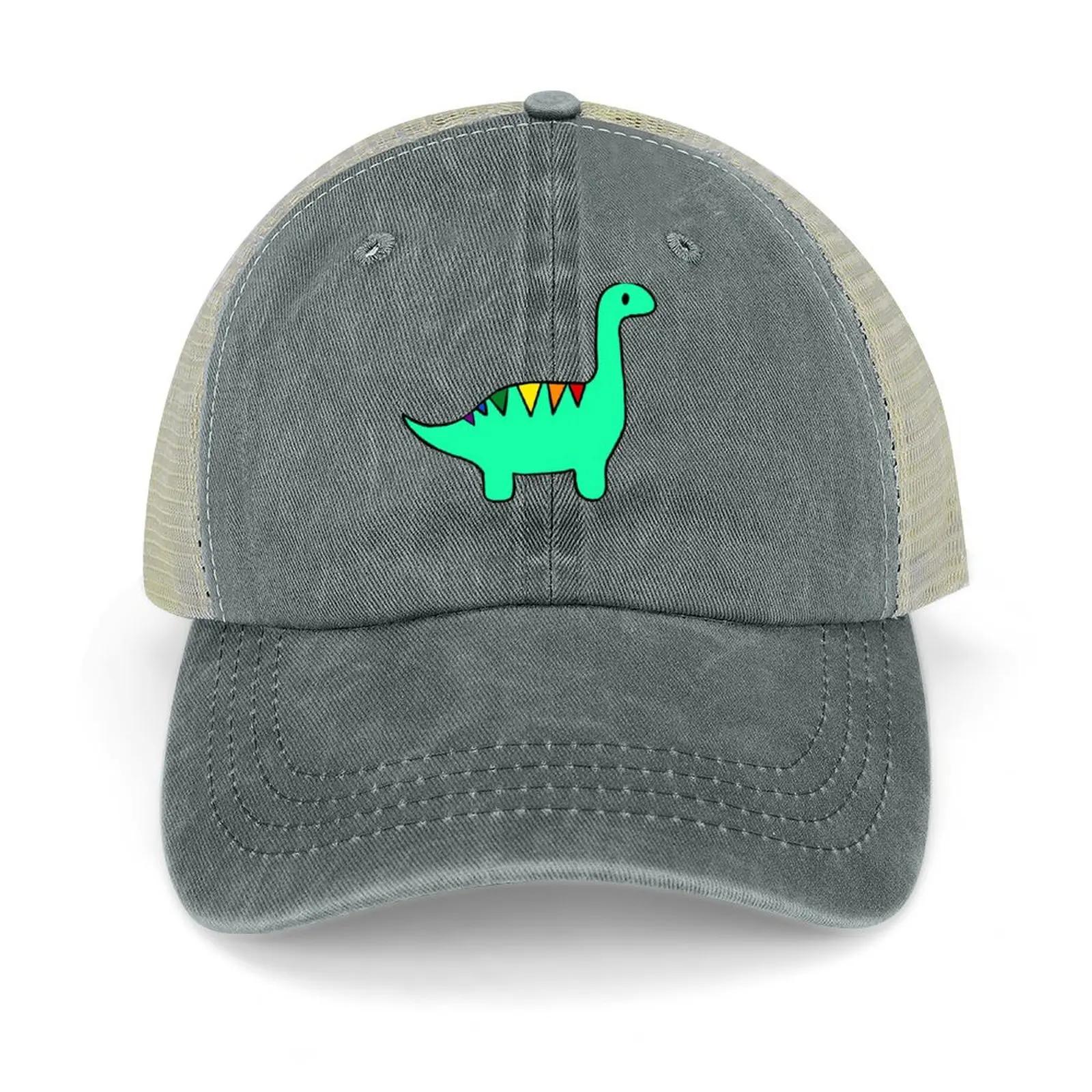 무지개 줄무늬 공룡 카우보이 모자, 트럭 운전사 모자, 낚시 모자, 크리스마스 모자, 남성 2024